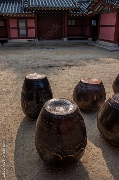 Fototapeta 한국의 풍경 화성행궁 성곽의길 