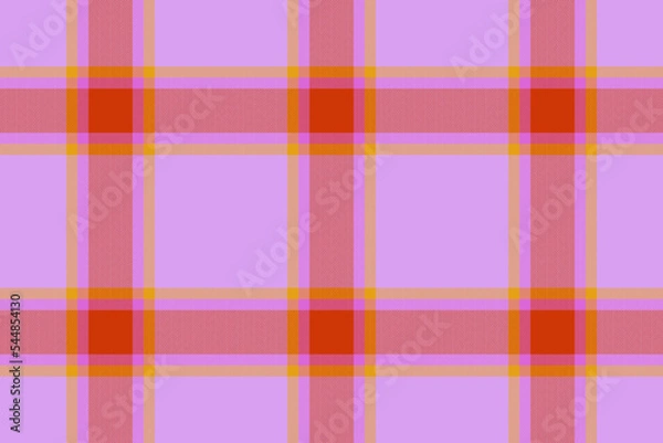 Fototapeta Seamless background fabric. Pattern plaid textile. Texture vector tartan check.