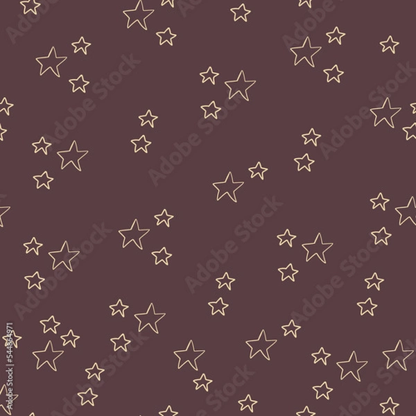 Obraz Winter seamless pattern. Christmas design. Best for Christmas or New Year greeting cards, invitation templates, posters, banners. Vector illustration