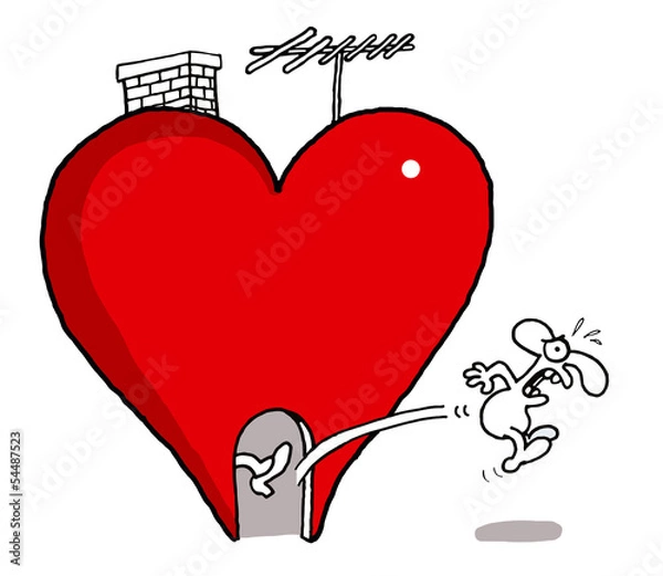 Obraz Kicked out from love