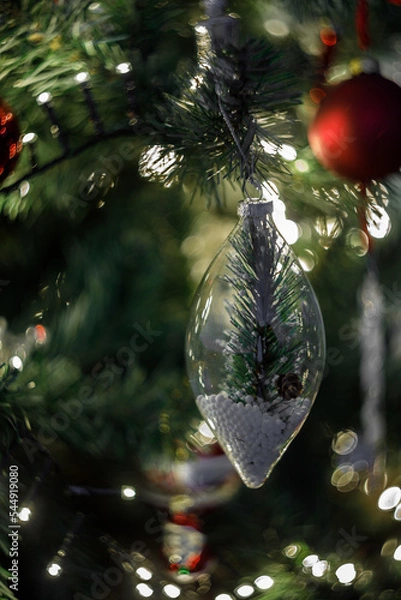 Obraz christmas tree decoration