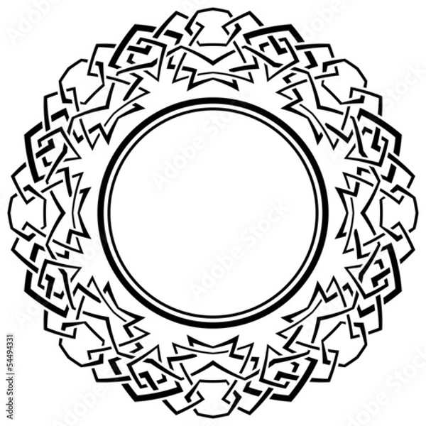 Fototapeta Black frame