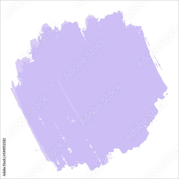 Obraz A purple patch of paint without a background. Vector brushstroke for backgrounds and other designs.