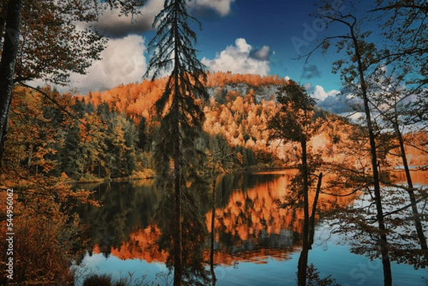 Obraz Lac de Bonlieu