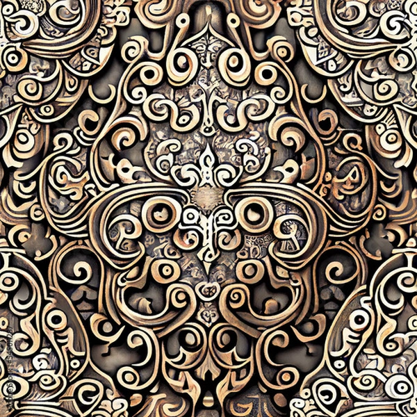 Obraz seamless pattern