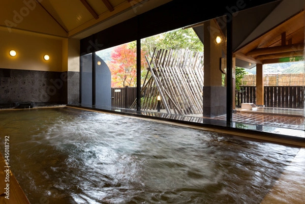 Fototapeta 温泉・大浴場	