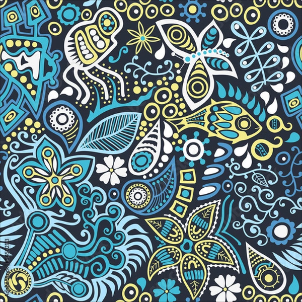 Obraz bright abstract seamless texture