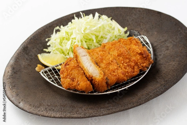 Fototapeta 四元豚ロースカツ