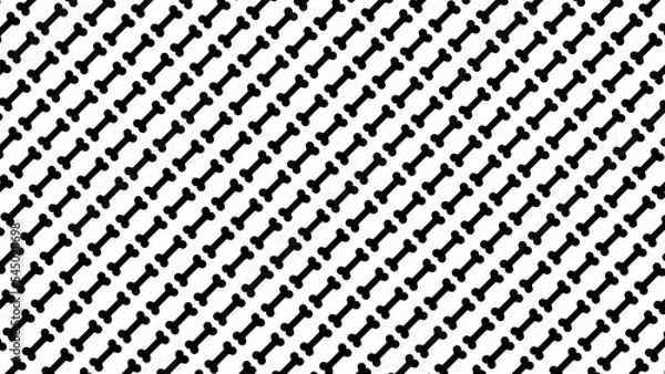 Fototapeta 骨のストライプ背景