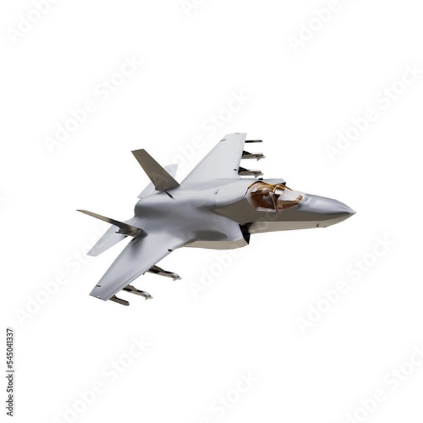 Obraz F-35 Aircraft isolated