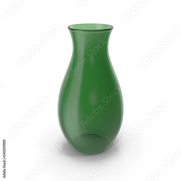 Obraz green vase isolated on white transparent