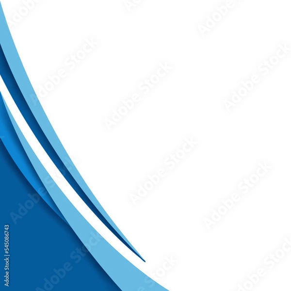 Fototapeta Wavy Shape Corner (1)