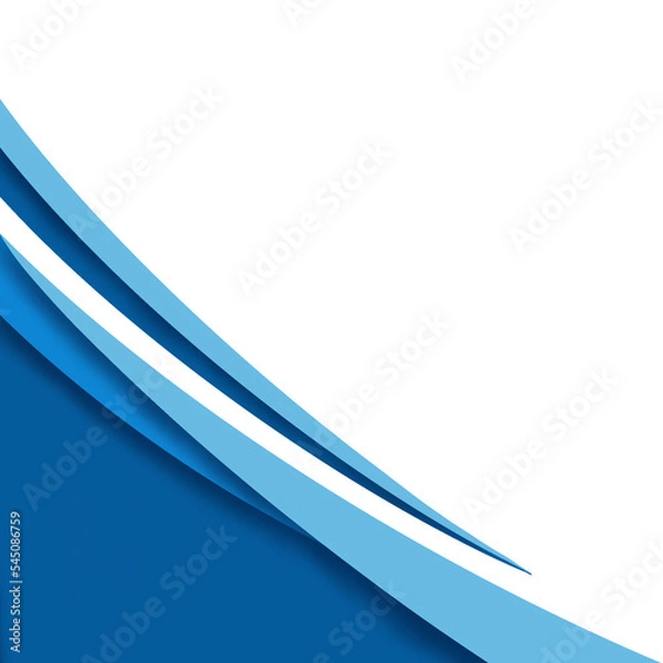 Fototapeta Wavy Shape Corner (2)