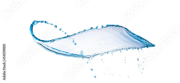 Fototapeta Water, splash, streams, texture, motion