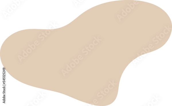 Fototapeta Fluid graphic shape element design