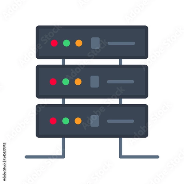 Fototapeta Database Icon