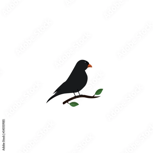 Obraz the vector bird illustration samyong