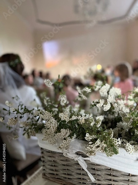 Fototapeta wedding table setting