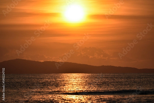 Obraz sunset over the sea