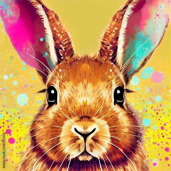 Obraz easter bunny rabbit