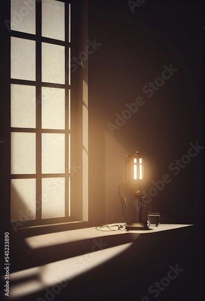 Obraz window in the night