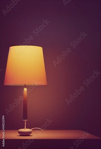 Obraz lamp on the table