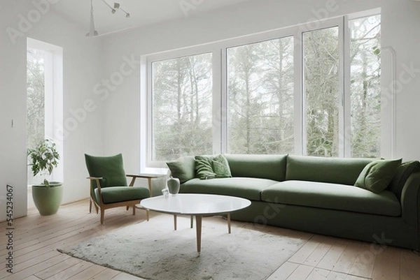 Obraz living room interior