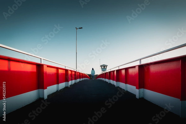 Fototapeta Red Bridge