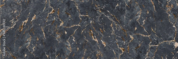 Fototapeta gray marble surface with veins and glossy abstract texture. background of natural material. illustration. backdrop in high resolution. raster file for designer use.