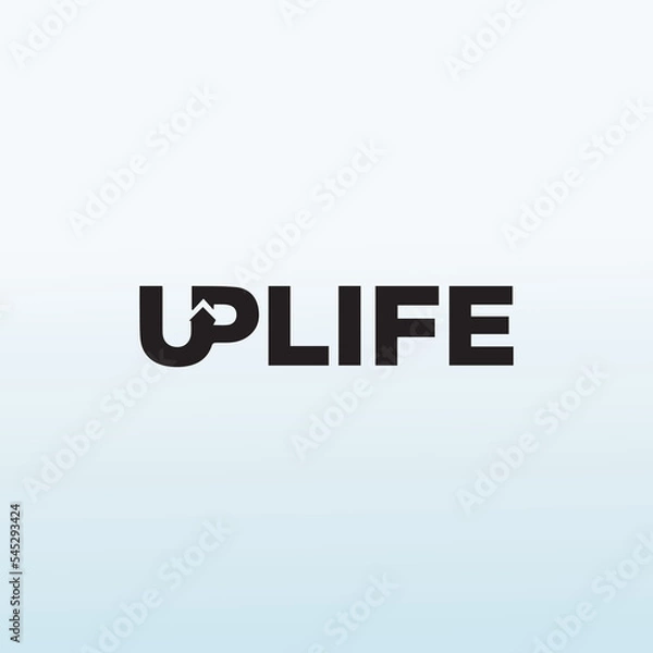Obraz UPLIFE vector logo design idea