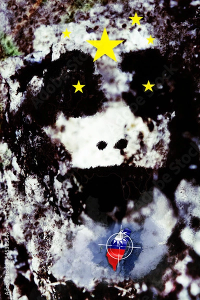 Obraz China vs Taiwan