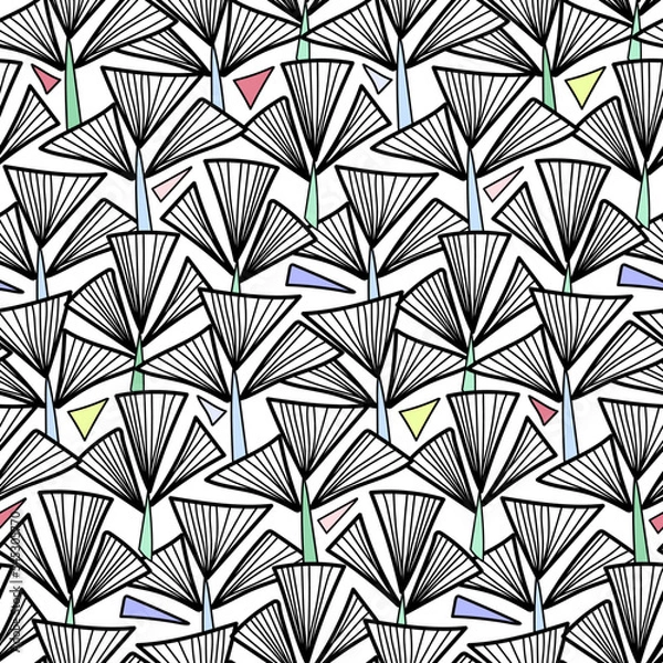 Fototapeta Abstract seamless pattern