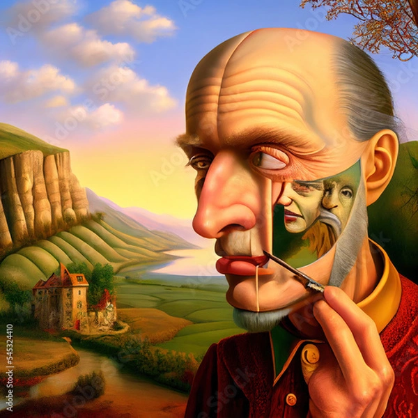 Obraz Surreal Landscape Portrait