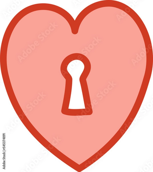 Obraz Heart-shaped castle