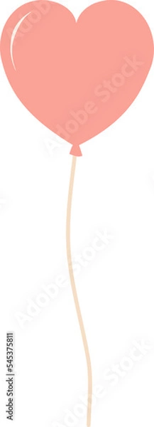 Obraz Heart-shaped balloon