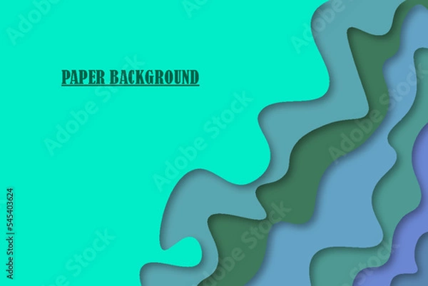 Obraz Minimal Abstract Paper Background