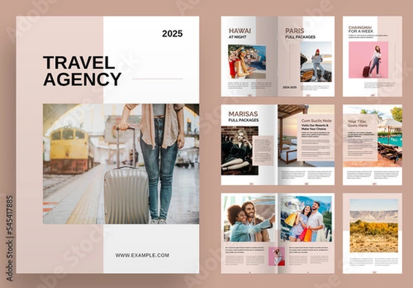 Fototapeta Travel Agency