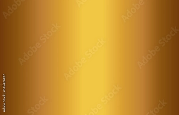 Fototapeta Gold gradient background. Gold metallic gradient