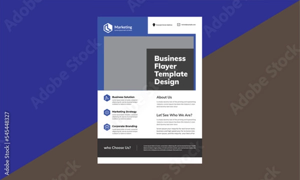 Obraz Business Flyer