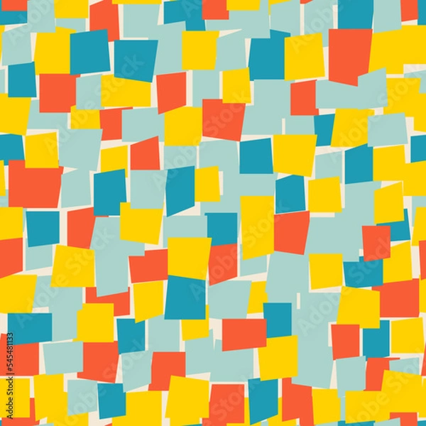 Obraz Colorful mosaic vector pattern