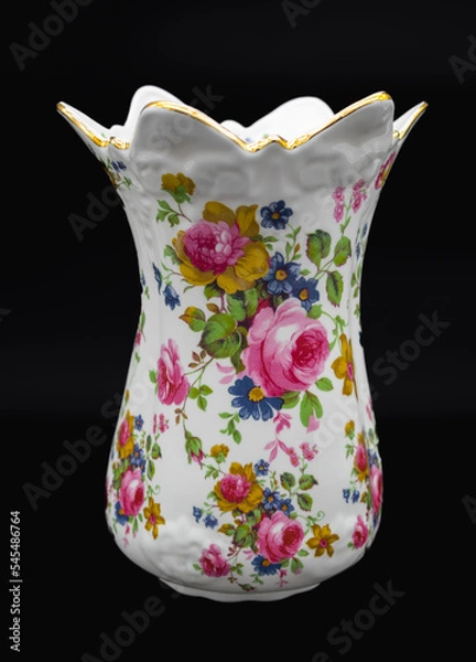 Obraz White Ceramic Flower Vase