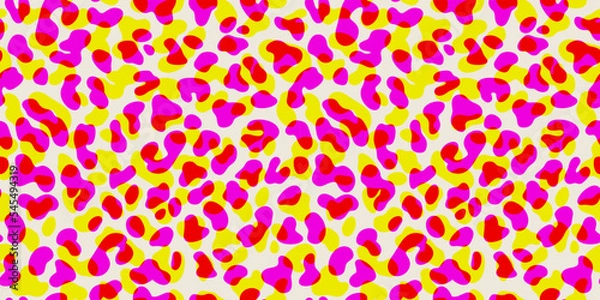 Obraz Dalmatian dog skin seamless pattern