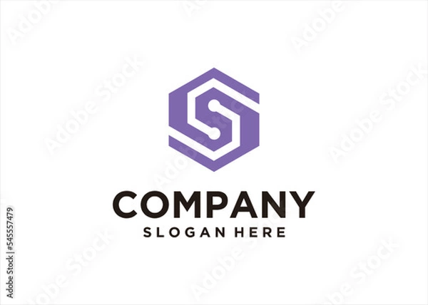 Obraz s logo design template