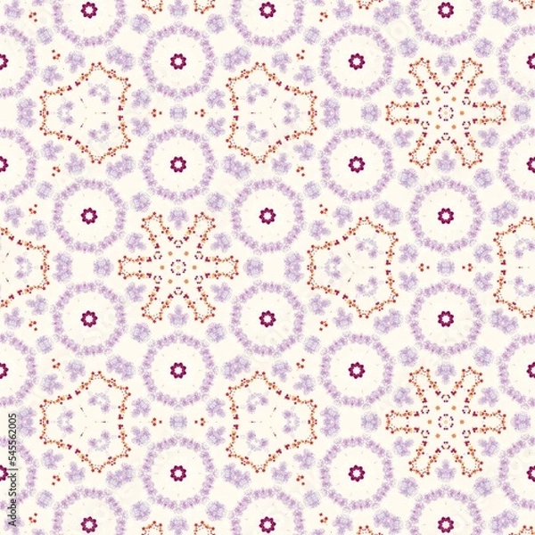 Fototapeta beautiful design inspired of flowers with middle east style