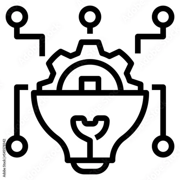 Obraz technology  style icon