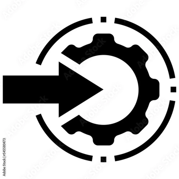 Obraz input glyph style icon