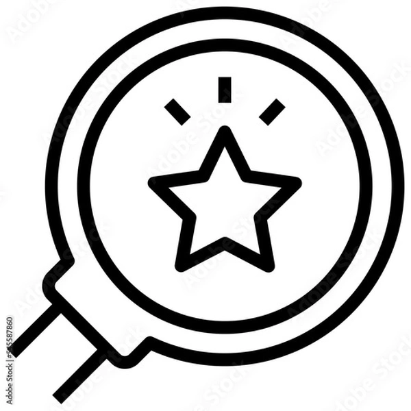 Obraz opportunity outline style icon