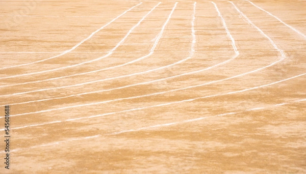 Fototapeta 陸上競技　スポーツ　運動会