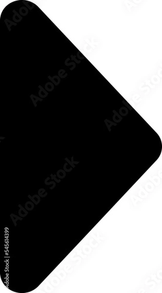 Fototapeta Play button glyph icon