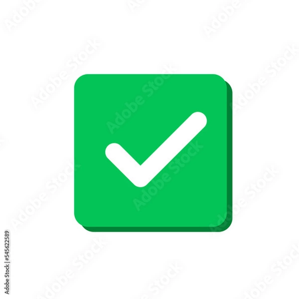 Fototapeta check mark icon